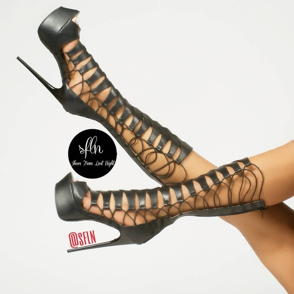Vicky Gladiator Heels